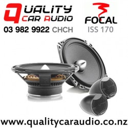 Focal ISS 170 6.75" 120W (60W RMS) 2 Way Component Car Speakers (pair)