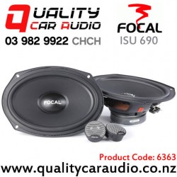 Focal ISU 690 6x9" 160W (80W RMS) 2 Way Component Car Speakers (pair)