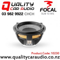 Focal SUB 13 WS 5" 150W (75W RMS) Single 4 ohm Voice Coil Compact Car Subwoofer (Each) - In Stock At Distribution Centre