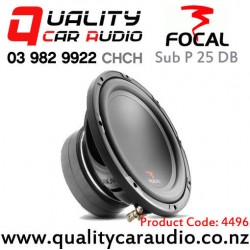 Focal Sub P 25 DB 10" 500W (250W RMS) Dual 4 ohm Voice Coil Car Subwoofer - In Stock At Distribution Centre