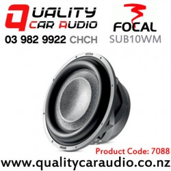 Focal SUB10WM 10" 800W (400W RMS) Dual 4 ohm Voice Coil Car Subwoofer - In Stock At Distribution Centre