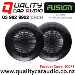 In stock at NZ Supplier (Special Order Only) - Fusion EL Series 6.5" 80W (20W RMS) 2 Way Coaxial Marine Speakers (pair)