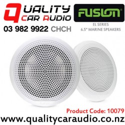 Fusion EL Series 6.5" 80W (20W RMS) 2 Way Coaxial Marine Speakers (pair) - In stock at Distribution Centre