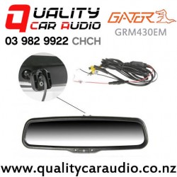 Gator GRM430EM Rear Mirrow Monitor (Reverse Camera not inclued) with Easy LayBy