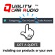 QCA 11-347 Stereo Fascia Kit for Mazda MPV from 2006 on (silver)