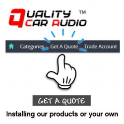 QCA 11084  Double Din Stereo Fascia Kit for Mazda Premacy 2005 to 2010 (silver)