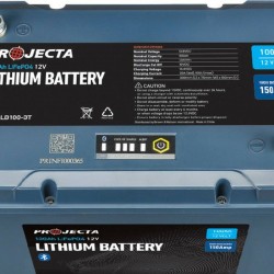 Projecta LB100-BT 100AH 12V LITHIUM BATTERY BLUETOOTH - In stock at Distribution Centre (Online Only, No Pick up from store)