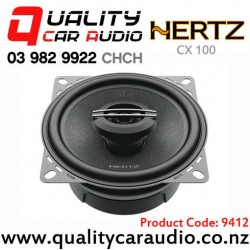 Hertz CX 100 4" 120W (40W RMS) 2 Way Coaxial Car Speakers (pair)