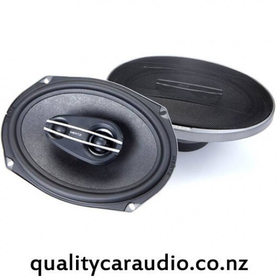 Hertz CX 690 6x9" 300W (100W RMS) 3 Way Coaxial Car Speakers (pair)