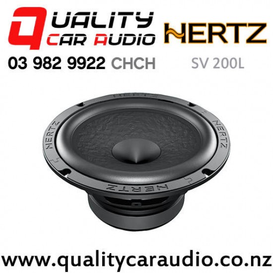 Hertz SV 200L 8" 500W (250W RMS) Single 4 ohm Voice Coil Car Subwoofer with Easy Payments