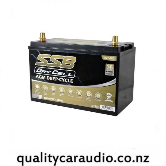 Automotive Battery Agm 12V 130Ah 1000Cca By SSB Ultra High Performance Dry Cell - In stock at Distribution Centre (Online Only, No Pick Up from Store)