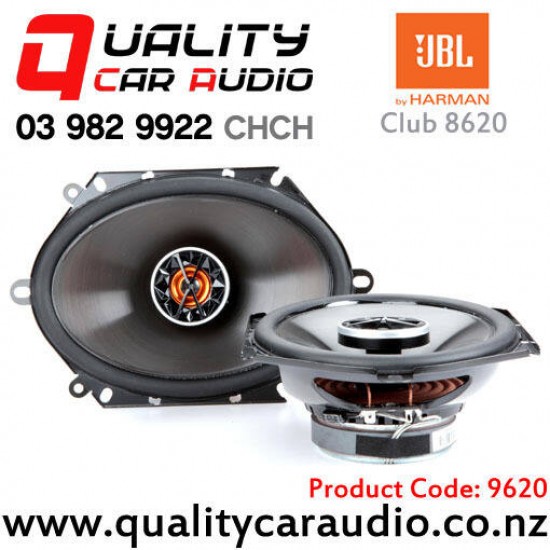 JBL Club 8620 5x7"/6x8" 90W (55W RMS) 2 Way Coaxial Car Speakers (pair)