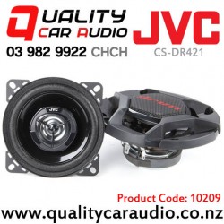 JVC CS-DR421 4" 220W (35W RMS) 2 Way Coaxial Car Speakers (pair)