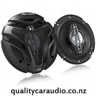 JVC CS-ZX640 6.5" 350W (50W RMS) 4 Way Coaxial Car Speakers (pair)