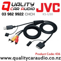JVC KS-U30 USB Video Cable for iPod and iPhone
