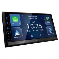 JVC KW-M785BW Wireless Apple CarPlay Android Auto Bluetooth USB NZ Tuners 3x Pre Outs Car Stereo