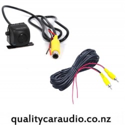 Kenwood CMOS-130 130 Degree Wide Angle Car Reverse Camera + 5 Meters RCA Cable Combo Pack