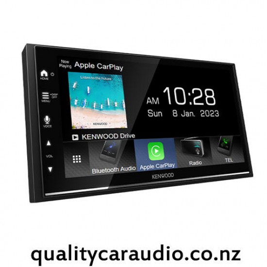 Kenwood DMX7022S 6.8" Apple CarPlay Android Auto Bluetooth USB Mirroring NZ Tuners 3x Pre Outs Car Stereo