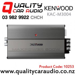 Kenwood KAC-M3004 600W 4/3/2 Channel Class D Car Amplifier