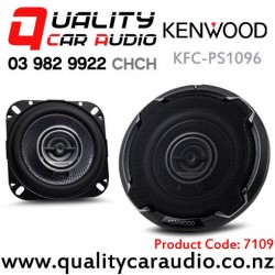 Kenwood KFC-PS1096 4" 220W (50W RMS) 2 Way Coaxial Car Speakers (pair)