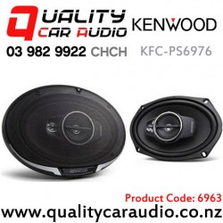 Kenwood KFC-PS6976 6x9" 550W (105W RMS) 3 Way Coaxial Car Speakers (pair)