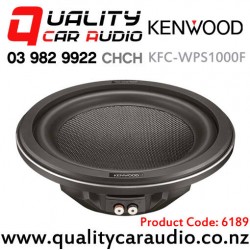 Kenwood KFC-WPS1000F 10" 1000W (250W RMS) Single 4 ohm Voice Coil Shallow Mount Car Subwoofer