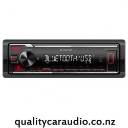 Kenwood KMM-BT208 Bluetooth USB AUX NZ Tuner 1x Pre Outs Car Stereo