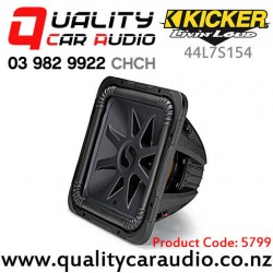 Kicker 44L7S154 Solo-Baric L7S Series 15" 2000W (1000W RMS) Dual 4 ohm Voice Coils Car Subwoofer
