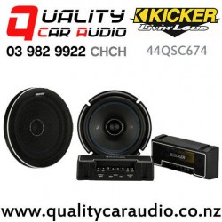 Kicker 44QSC674 6.75" 200W (100W RMS) 2 Way Coaxial Car Speakers (pair) - In Stock At Distribution Centre