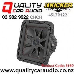 Kicker 45L7R122 12" 1200W (600W RMS) Dual 2 ohm Voice Coil Car Subwoofer
