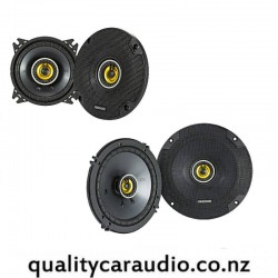 Kicker 46CSC44 4” 2-Way Coaxial Speakers + Kicker 46CSC654 6.5" 2-Way Coaxial Speakers Combo Deal