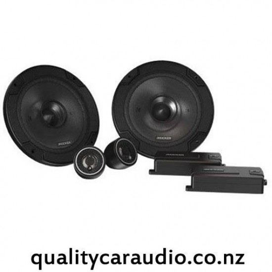 Kicker 46CSS674 6.75" 300W (100W RMS) 2 Way Component Car Speakers (pair)