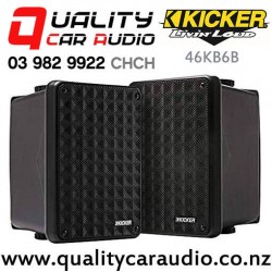 Hot Price! Kicker 46KB6B 6.5" 150W (75W RMS) 2 Way Indoor Speaker in Black (pair)