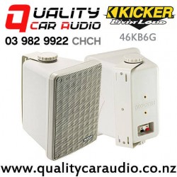 Kicker 46KB6G 6.5" 150W (75W RMS) 2 Way Indoor Speaker in Grey (pair) - In Stock At Distribution Centre