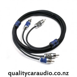 Kicker 46QI23 2 Channel Q-Series OFC RCA Cable (3m)