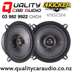 Kicker 47KSC504 5.25" 150W (75W RMS) 2 Way Coaxial Car Speakers (pair)