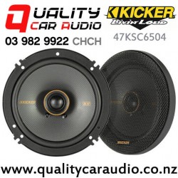 Kicker 47KSC6504 6.5" 200W (100W RMS) 2 Way Coaxial Car Speakers (pair)