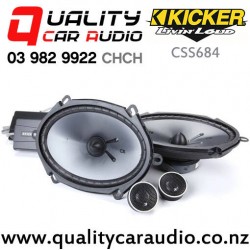 Kicker 46CSS684 6x8" 225W (75W RMS) 2 Way Component Car Speakers (pair)
