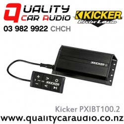 Kicker 42PXIBT100.2 200W 2Channel Bluetooth Car Amplifier - In stock at Distribution Centre