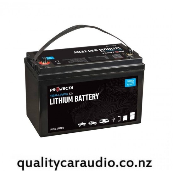 Projecta LB100 100AH 12V LITHIUM BATTERY - In stock at Distribution Centre (Online Only, No Pick up from store)
