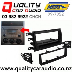 Metra 99-7952 Single Din Stereo Fascia Kit for Suzuki Aerio from 2005 to 2007 (black)