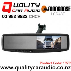 In Stock at Supplier NZ (Special Order Only) - Mongoose LCD43T 4.3" LCD Mirror Monitor