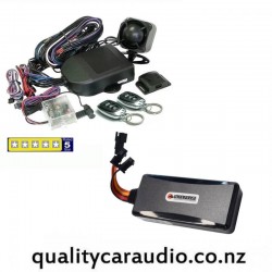 Mongoose M60G 5 Stars 2x Immobilisers Car Alarm + Mongoose VT-904 GPS Tracker + Christchurch installed only - Fitted from $999