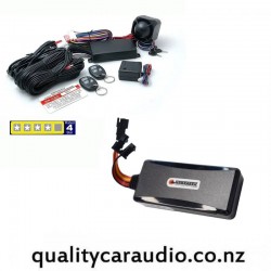 Mongoose M80ii 4 Star x3 immobilisers Car Alarm + Mongoose VT904 4G GPS Tracker  + Christchurch Installed Only - Fitted From $1049