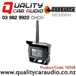 In stock at NZ Supplier, (Special Order Only) - Mongoose MC6BWH Wireless PAL Camera (12/24v)