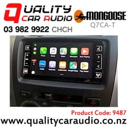 Mongoose Q7CA-T 7" Wired Apple CarPlay and Wired Android Auto USB NZ Tuners Car Stereo for Toyota 200mm