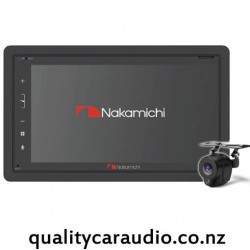 Nakamichi NA3625-W6 Wireless Apple CarPlay and Wirless Android Auto Bluetooth USB NZ Tuners 3x Pre Outs Car Stereo with Camera