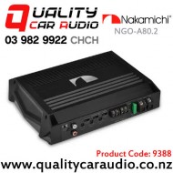 Nakamichi Amplifier NGO-A80.2 960W 2/1 Channel Class AB Car Amplifier