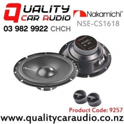Nakamichi NSE-CS1618 6.5" 200W (30W RMS) 2 Way Component Car Speakers (pair)