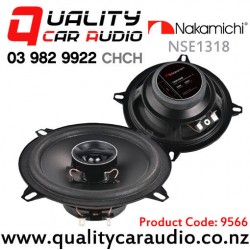 Nakamichi NSE1318 5.25" 150W (25W RMS) 2 Way Coaxial Car Speakers (pair)